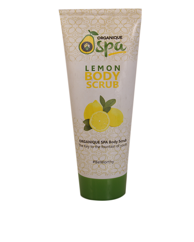 lemon body scrub