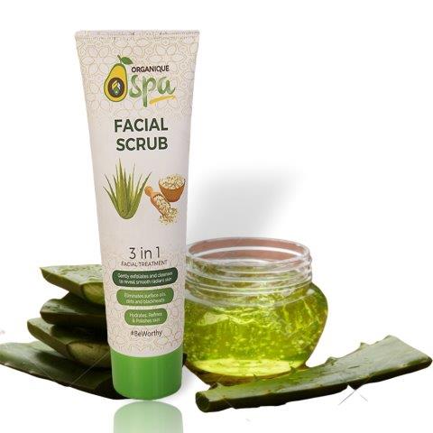 organique spa facial scrub