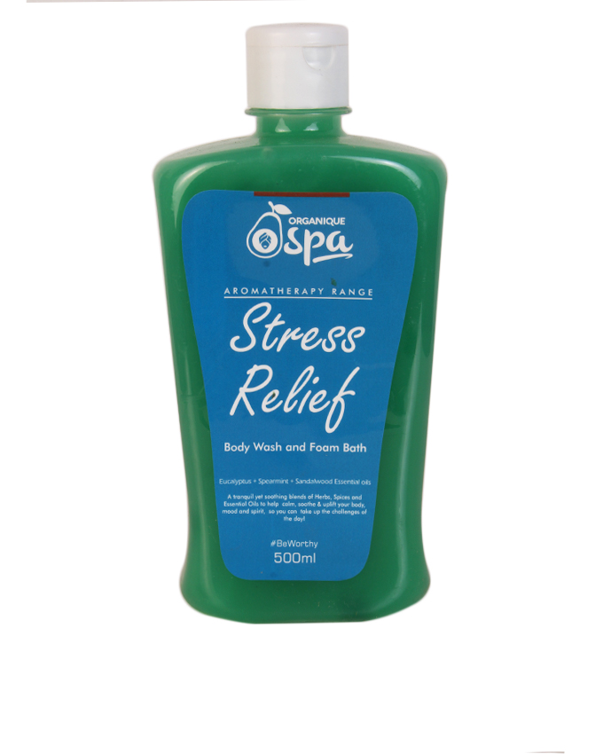 stress relief shower gel